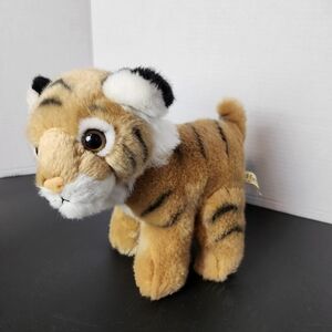 Miyoni Aurora Plush Bengal Tiger Cub Cat Stuffed Animal Realistic